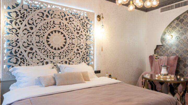 Schlafzimmer in orientalischem Stil